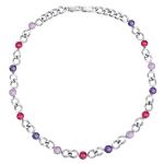 CRYSTalp Elegantný náhrdelník s kryštálmi Solara 12295.PIN.E