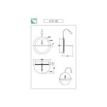 LED svetlo na čítanie Dual, podsvietenie, drevo, polica, stmievateľné