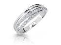 Cutie Diamonds Trblietavý prsteň z bieleho zlata s diamantmi DZ6716-3352-10-X-2 64 mm