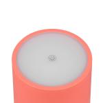 Nabíjateľná stolná lampa LED Fernandez, červená, IP54, CCT, stmievateľná