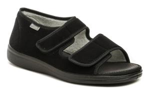 Dr. Orto 070M001 čierne pánske zdravotné sandále EUR 45