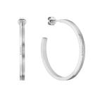 Lacoste Nadčasové kruhové náušnice Virtua 2040202