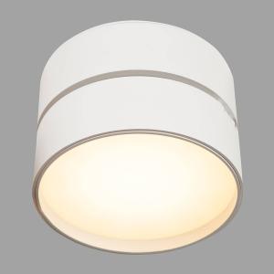 Maytoni LED stropné svietidlo Onda, Ø 12 cm, 3000K, 19W, biela