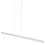 LED závesné svetlo Bande, 150 cm, oceľová farba, CCT, stmievač