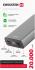 SWISSTEN Aluminum Power Bank 20000mAh 20W Power Delivery Grey