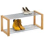 Botník dvojúrovňový Autronic 83168-11 NAT, 80cm