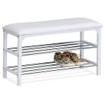 Botník dvojúrovňový Autronic 83168-13 WT, 76cm