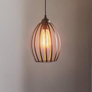 Závesné svietidlo Dali v čiernej farbe, jedno svetlo