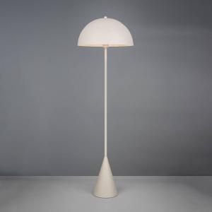 Stojacia lampa Alfie, svetlo sivá matná, kov, E27