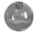 Wofi Wofi - Náhradné sklo VILLA pr. 8 cm šedá