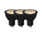 Lucide SADA 3x LED Stmievateľná žiarovka MR16 GU10/5W/230V 3000K - Lucide 49006/15/30