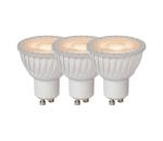 Lucide SADA 3x LED Stmievateľná žiarovka MR16 GU10/5W/230V 3000K - Lucide 49006/15/31