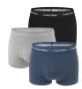 Calvin Klein - boxerky 3PACK cotton stretch black & ash color - limitovaná edícia