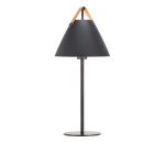 DFTP by Nordlux DFTP by Nordlux - Stolná lampa STRAP 1xE27/40W/230V čierna