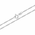 Brilio Silver Strieborný retiazkový náramok Lambáda CN009W 20 cm