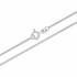 Brilio Silver Pancer retiazka zo striebra CN005W 45 cm