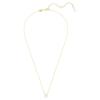 Swarovski Úžasný pozlátený náhrdelník s čírym kryštálom Stilla 5693153