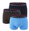 TOMMY HILFIGER - boxerky 3PACK TH original cotton dark coffee & desert sky color combo - limitovaná edícia