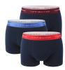 TOMMY HILFIGER - boxerky 3PACK classic TH series dark color with deep rouge & blue metallic waist v darčekovom balení
