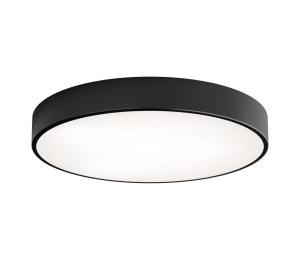 LED Stropné svietidlo CLEO LED/69W/230V 3000K pr. 60 cm čierna