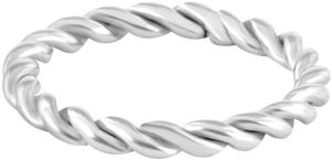 Troli Moderné kroucený oceľový prsteň 53 mm