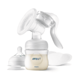 PHILIPS AVENT Odsávačka mlieka manuálna SCF430/10 s fľašou set