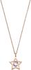 Morellato Bronzový oceľový náhrdelník s hviezdou Cosmo SAKI03
