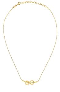 BREIL Nadčasový pozlátený náhrdelník pre ženy Nekonečno B&ME TJ3501