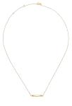 BREIL Minimalistický pozlátený náhrdelník ocele Flow TJ3575