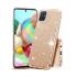 Puzdro Glitter 3in1 Samsung Galaxy A71 - zlaté
