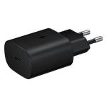 Nabíjací adaptér Samsung EP-TA800EBE Original, Super Fast Charge 25W Power Delivery USB-C Čierny (Bulk)