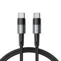 Dátový kábel Tech-Protect UltraBoost USB-C PD60W/3A 100CM sivý