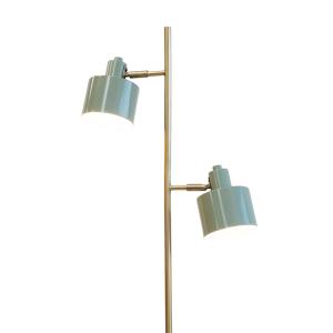 Dyberg Larsen Ocean stojacia lampa, olivová farba, výška 160 cm, kov