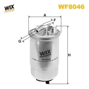 WIX FILTERS Palivový filter WF8046