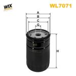 WIX FILTERS Olejový filter WL7071