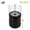 WIX FILTERS Olejový filter WL7074