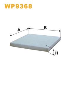 WIX FILTERS Filter vnútorného priestoru WP9368