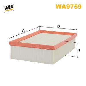WIX FILTERS Vzduchový filter WA9759