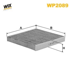 WIX FILTERS Filter vnútorného priestoru WP2089