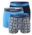 O`NEILL - boxerky 3PACK multi logo regatta navy combo - limitovana edicia
