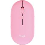 Trust Bezdrôtová myš PUCK, USB Pink