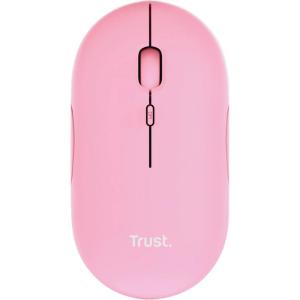 Trust Bezdrôtová myš PUCK, USB Pink
