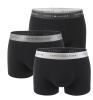 TOMMY HILFIGER - boxerky 3PACK classic TH series black with dark ash & antique silver metallic waist v darčekovom balení