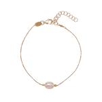 Alisia Nežný pozlátený náramok s pravou perlou AL3707-Oro