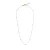 Alisia Nádherný náhrdelník s čírymi kryštálmi AL880-Oro-Bianco