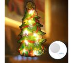 B.V.  - LED Vianočná dekorácia LED/3xAAA stromček 15cm