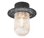 Nordlux Nordlux - Vonkajšie stropné svietidlo JANUKA 1xE27/60W/230V IP54 čierna