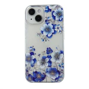 Puzdro IMD Samsung Galaxy A35 5G, vzor kvety 1 - transparentné