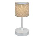 Brilo Brilo - LED Stmievateľná nabíjacia stolná lampa LOLE LED/3W/5V IP44 strieborná