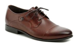 Tapi A-7567 hnedá pánska spoločenská obuv EUR 41